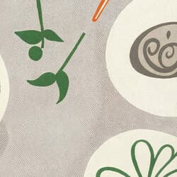 Food Pattern Art | Food Wall Art | Food & Drink Print | Beige, Brown, Gray, Orange and Pink Decor | Mid Century Wall Decor | Kitchen & Dining Digital Download | Housewarming Art | Thanksgiving Wall Art | Autumn Print | Textile