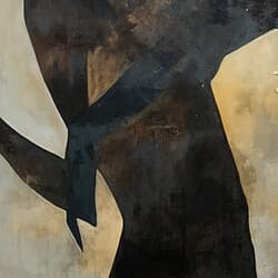 Dancing Man Digital Download | Dance Wall Decor | Black and Gray Decor | Afrofuturism Print | Living Room Wall Art | LGBTQ Pride Art | Kwanzaa Digital Download | Oil Painting