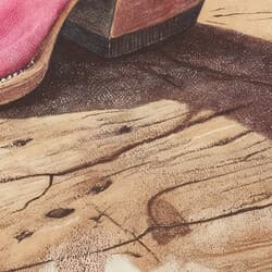 Cowboy Boots Art | Footwear Wall Art | Western Print | Beige and Brown Decor | Southwestern Wall Decor | Entryway Digital Download | Summer Art | Pastel Pencil Illustration