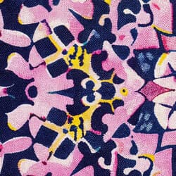 Intricate Pattern Art | Pattern Wall Art | Abstract Print | Beige, Purple, Blue, Yellow, Pink and Brown Decor | Wabi Sabi Wall Decor | Living Room Digital Download | Housewarming Art | Autumn Wall Art | Tapestry Print