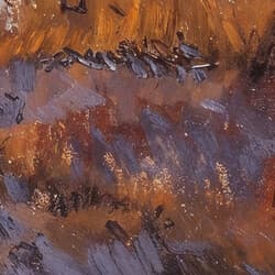 Sunset Bay Digital Download | Nature Wall Decor | Landscapes Decor | Orange, Purple, Gray and Brown Print | Impressionist Wall Art | Living Room Art | Housewarming Digital Download | Summer Wall Decor | Oil Painting