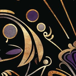 Intricate Pattern Art | Pattern Wall Art | Abstract Print | Black, Beige, Purple and Brown Decor | Art Deco Wall Decor | Living Room Digital Download | Housewarming Art | Autumn Wall Art | Textile