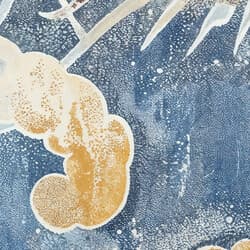 Waves Art | Abstract Wall Art | Nautical Print | Beige, Blue, Brown and Black Decor | Japandi Wall Decor | Living Room Digital Download | Housewarming Art | Summer Wall Art | Textile