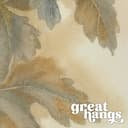 Closeup view of A farmhouse pastel pencil illustration, chrysanthemums