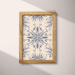 Doodle Pattern Art | Abstract Wall Art | Abstract Print | White, Blue and Black Decor | Bohemian Wall Decor | Dorm Digital Download | Back To School Art | Summer Wall Art | Letterpress Print