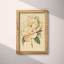 Full frame view of A vintage pastel pencil illustration, a linden flower