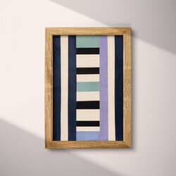 Stripe Pattern Art | Abstract Wall Art | Abstract Print | Black, White, Purple and Gray Decor | Minimal Wall Decor | Living Room Digital Download | Housewarming Art | Textile