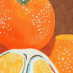 Oranges Digital Download | Still Life Wall Decor | Food & Drink Decor | Brown, White, Orange and Blue Print | Vintage Wall Art | Kitchen & Dining Art | Housewarming Digital Download | Thanksgiving Wall Decor | Summer Decor | Pastel Pencil Illustration