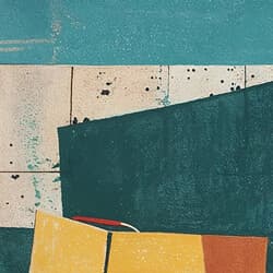 Swimming Pool Digital Download | Swimming Wall Decor | Landscapes Decor | Blue, Beige, Black and Orange Print | Retro Wall Art | Bathroom Art | Housewarming Digital Download | Summer Wall Decor | Pastel Pencil Illustration