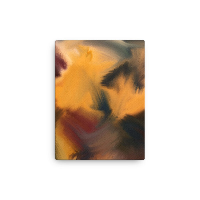 Samurai Block Art Print - Stretched Canvas / No Frame / 12×16