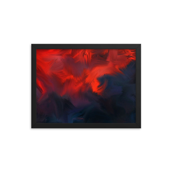 Lava Lava Art Print - Enhanced Matte Print / Frame / 16×12