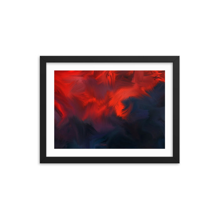 Lava Lava Art Print - Enhanced Matte Print - White Border / Frame / 16×12