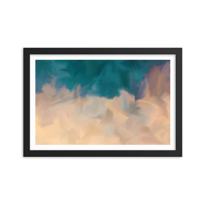 Community Sky Art Print - Enhanced Matte Print - White Border / Frame / 18×12