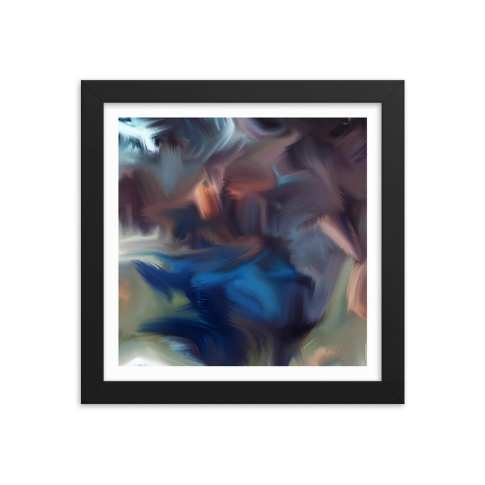 Cyclone Moment Art Print - Enhanced Matte Print - White Border / Frame / 10×10