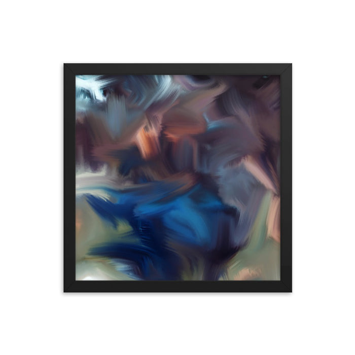 Cyclone Moment Art Print - Enhanced Matte Print / Frame / 14×14