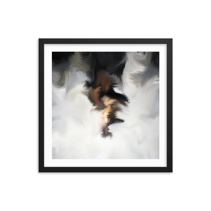 Van Bay Art Print - Enhanced Matte Print - White Border / Frame / 18×18