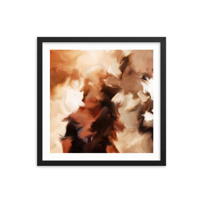 Mid Summer Kiss Art Print - Enhanced Matte Print - White Border / Frame / 18×18